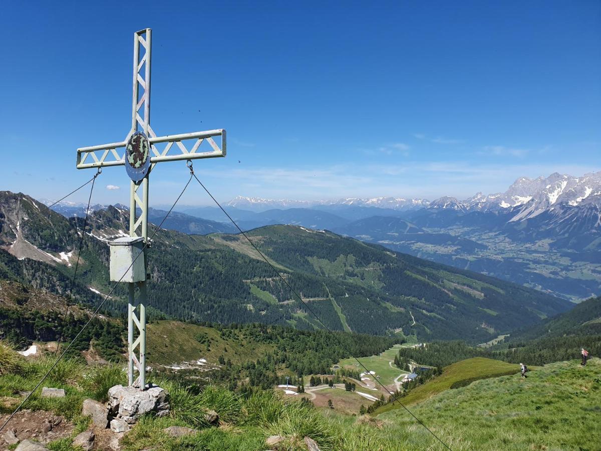 Appartement Bergtraeume Haus im Ennstal Luaran gambar